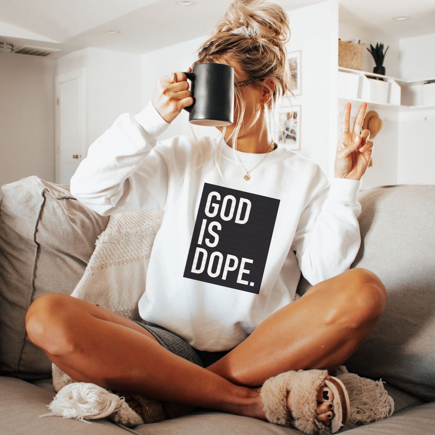 God is Dope Sweatshirt