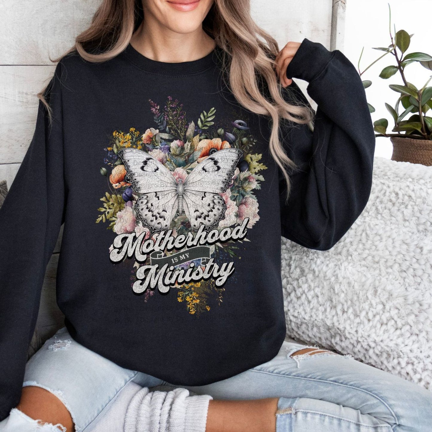 Motherhood Is My Ministry Sweatshirt