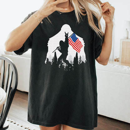 Patriotic Sasquatch Tee